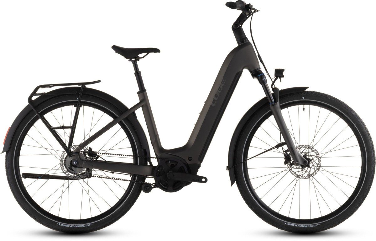 CUBE TOURING HYBRID COMFORT SLX 800 CHARCOAL EE 46